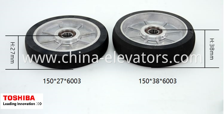 Guide Roller for Toshiba High Speed Elevators 